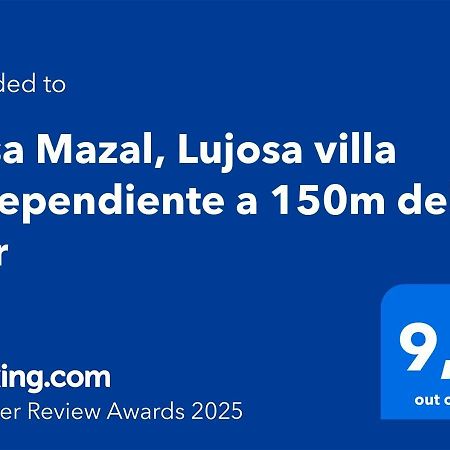 Casa Mazal, Lujosa Villa Independiente A 150M Del Mar Pilar de la Horadada Εξωτερικό φωτογραφία